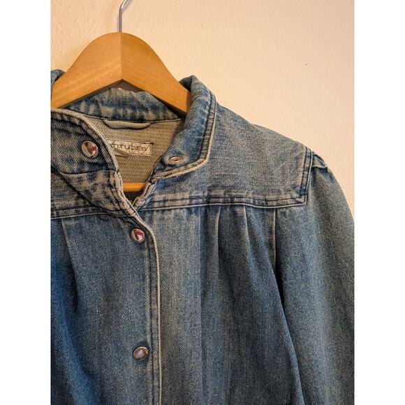 Latitudes 100% cotton denim jacket size M - Picture 5 of 7